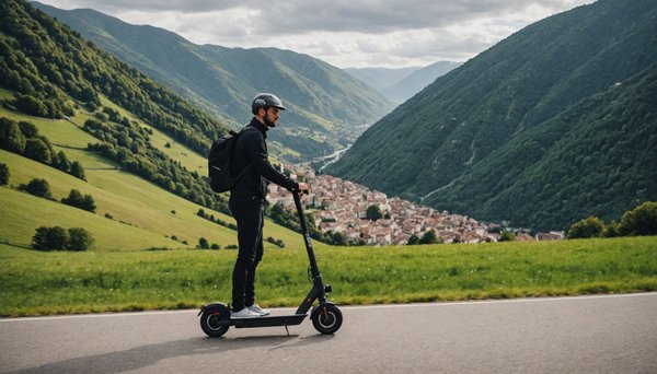 Explorez les montagnes du pays basque en trottinette Électrique tout terrain